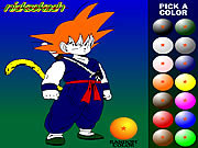 Gioco online Dragon Ball da Colorare e Stampare Online